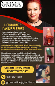 SFX Class - LIFECASTING MAKEUP FX PROPS